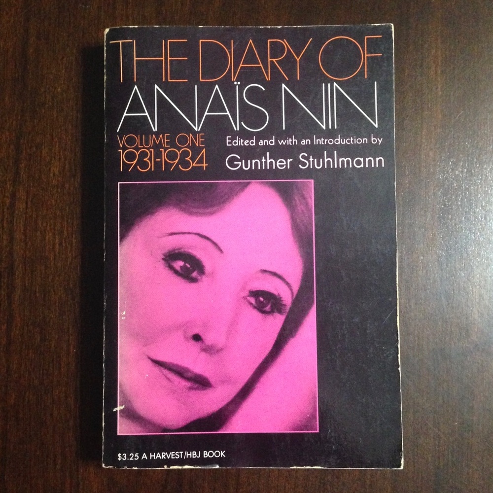 “The Diary Of Anais Nin: Volume One”